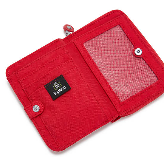 Kipling Money Love Classic Small Wallet Wallets Red Rouge | CA 2203TC